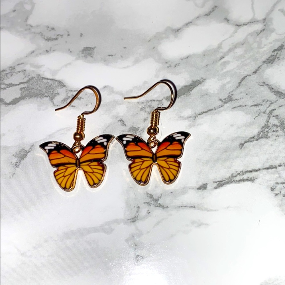 butterfly earrings